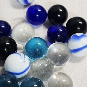 Colorful Glass Marbles Set 20 Pieces 1481